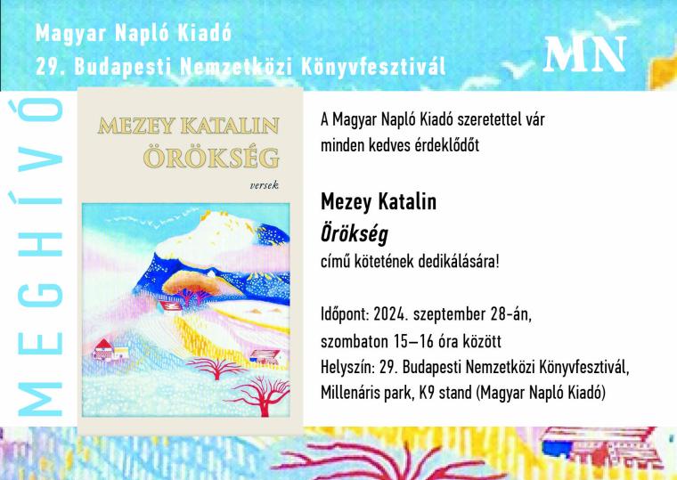 Mezey Katalin Örökség 