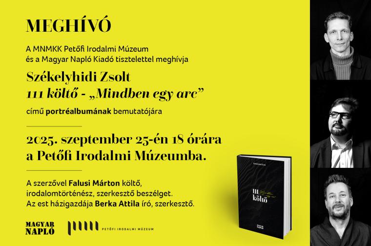 111 költő - „Mindben egy arc”