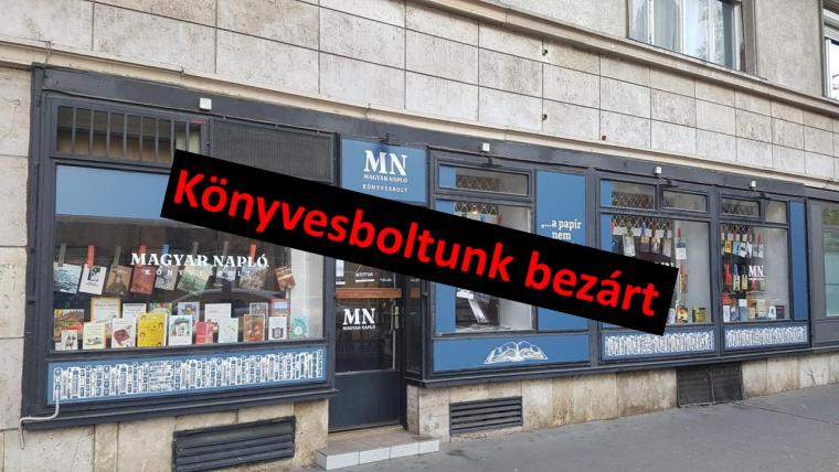 könyvesbolt bezáráés