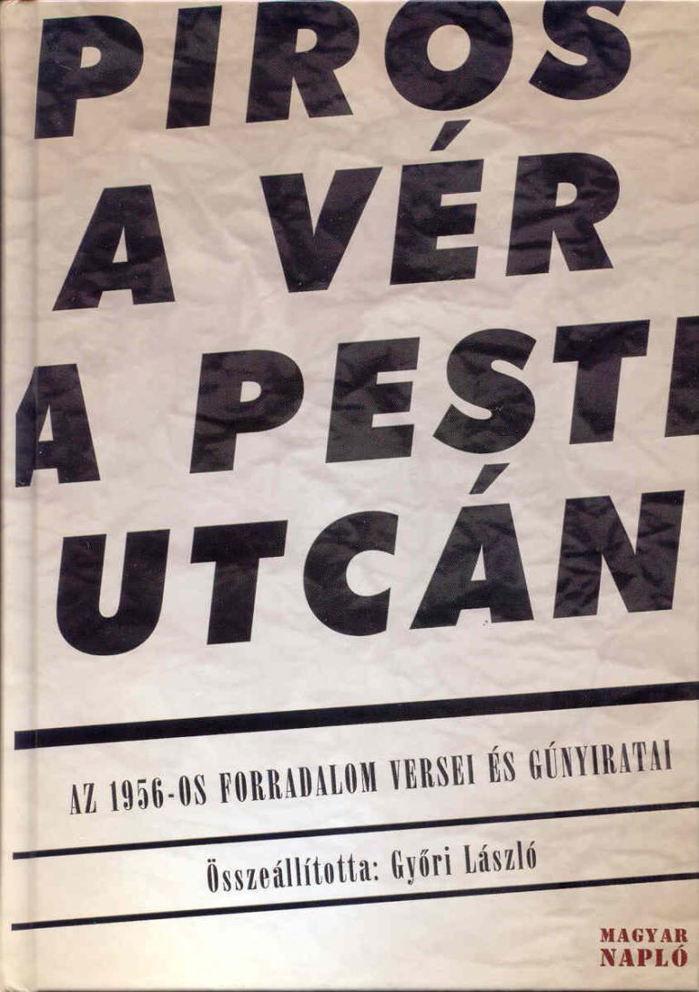 Piros a vér a pesti utcán