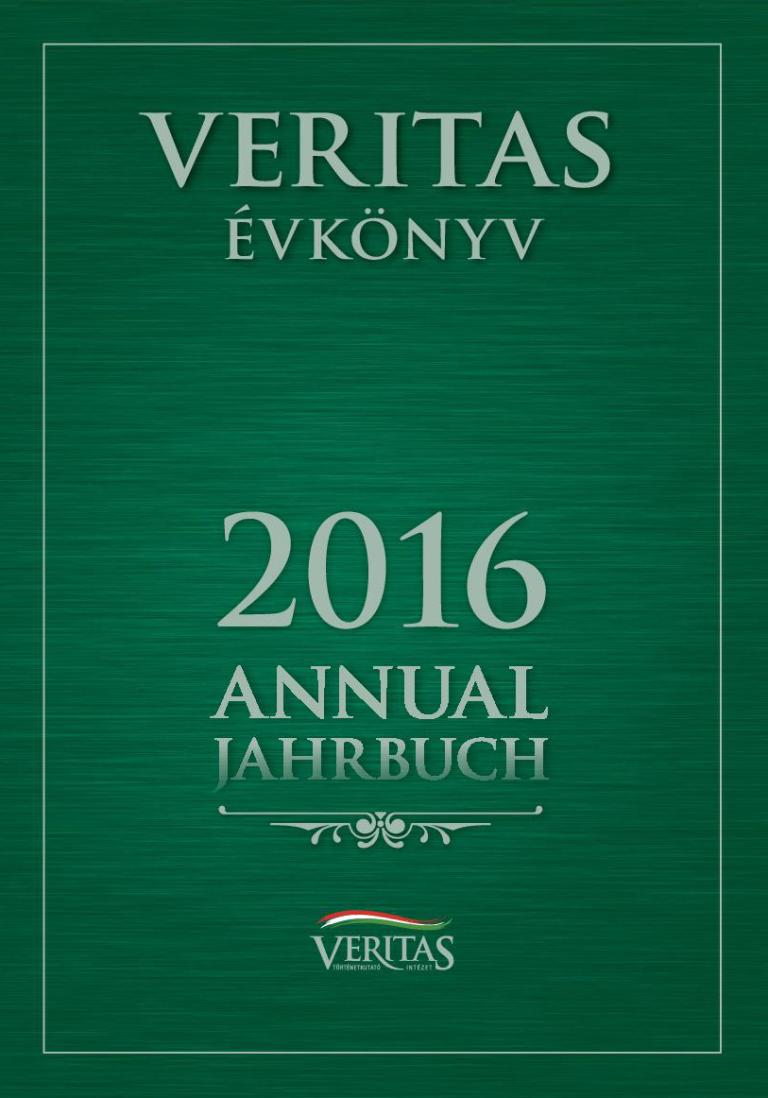 VERITAS Évkönyv 2016