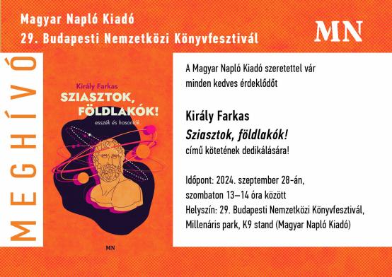 Király Farkas Sziasztok, földlakók! 